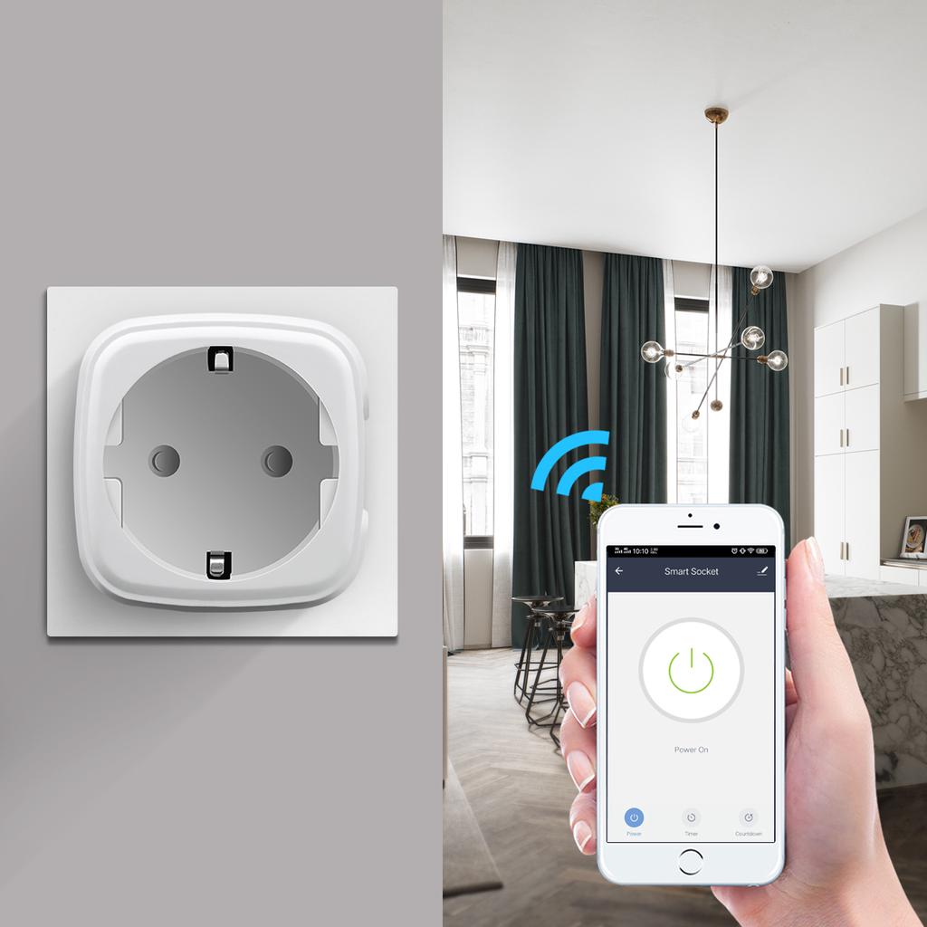 Wi-Fi Smart Utičnica sa meračem potrošnje WFU-08PM