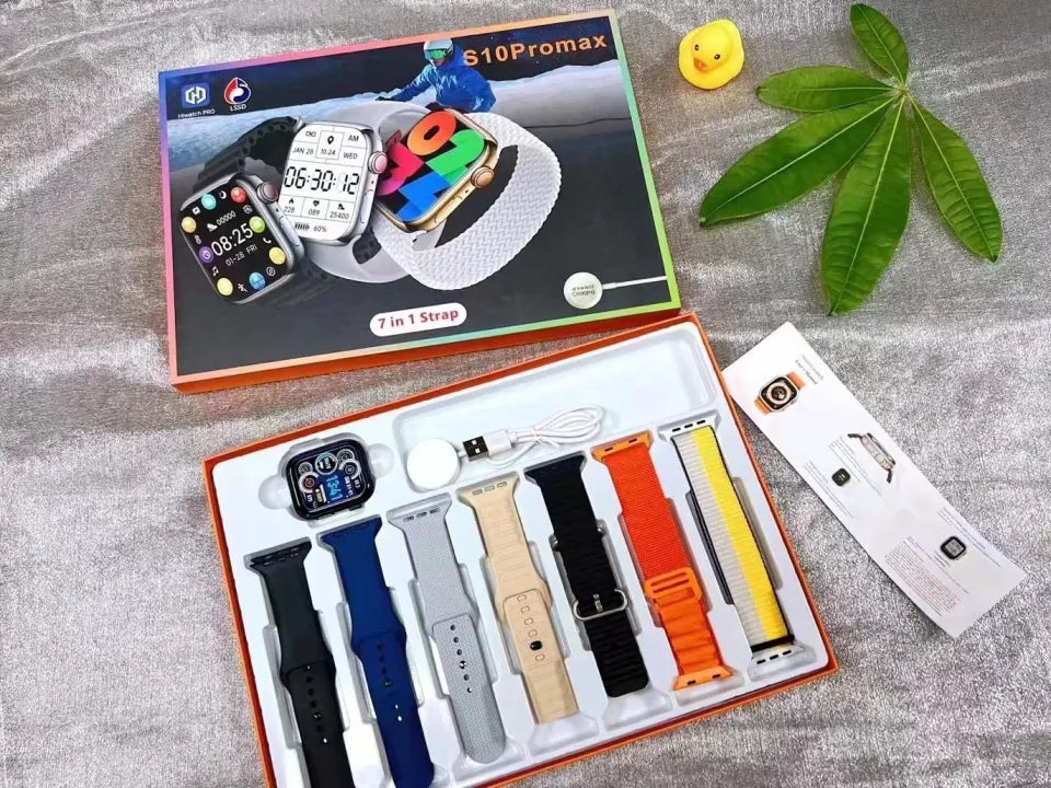 S10 Pro Max Smart Watch + 7 narukvica