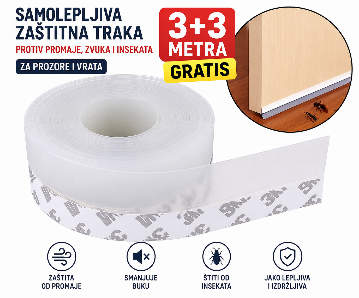 Samolepljiva dihtung traka