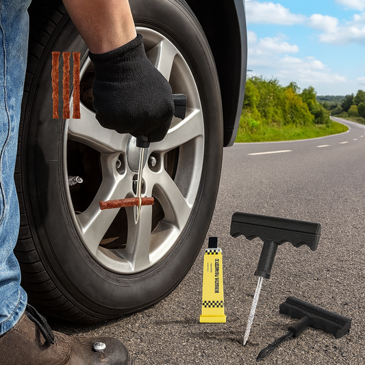 Komplet za krpljenje guma